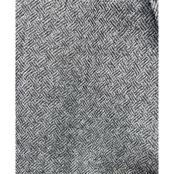 Banana Republic Men's Gray Herringbone Tweed Wool Sports Coat Blazer Size 42L - Picture 6 of 13